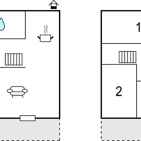 Сasa de vacaciones Lovely In With Wifi Blåvand